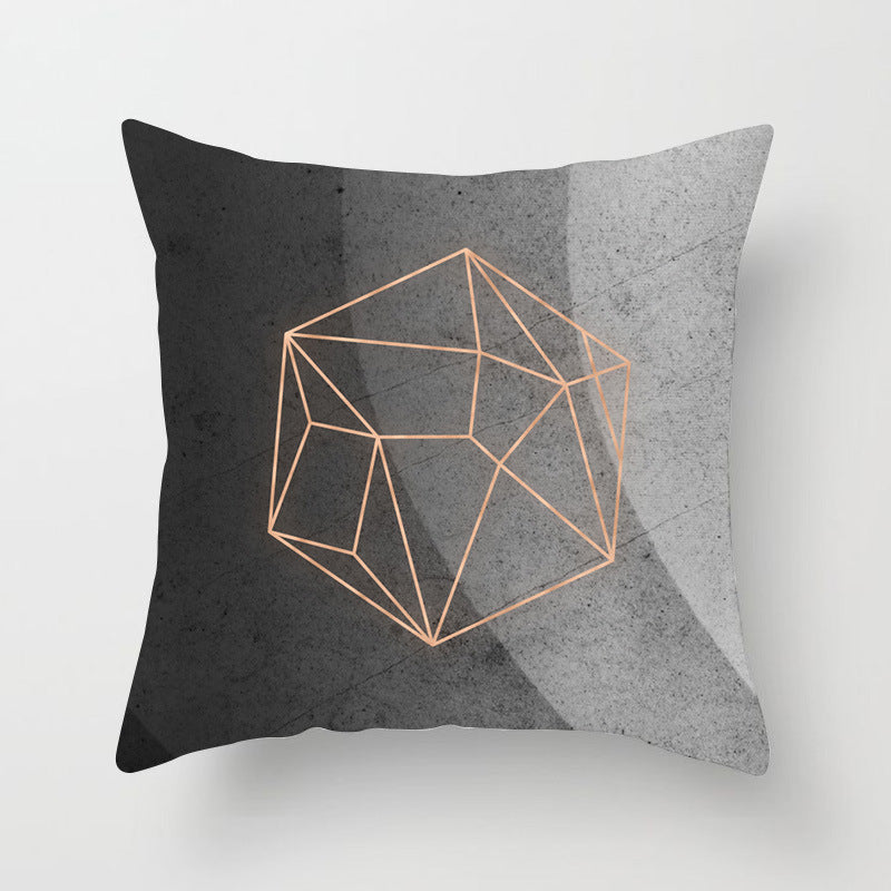 Funda Cojin Moderno Urbano Poliéster 45x45cm Múltiples Diseños
