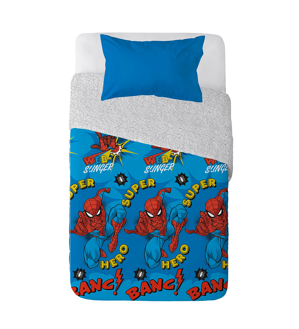 Plumón Infantil Sherpa  ¡Perfecto para Noches Frías!