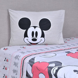 Sábana 1.5 Plazas Microfibra Mickey Original