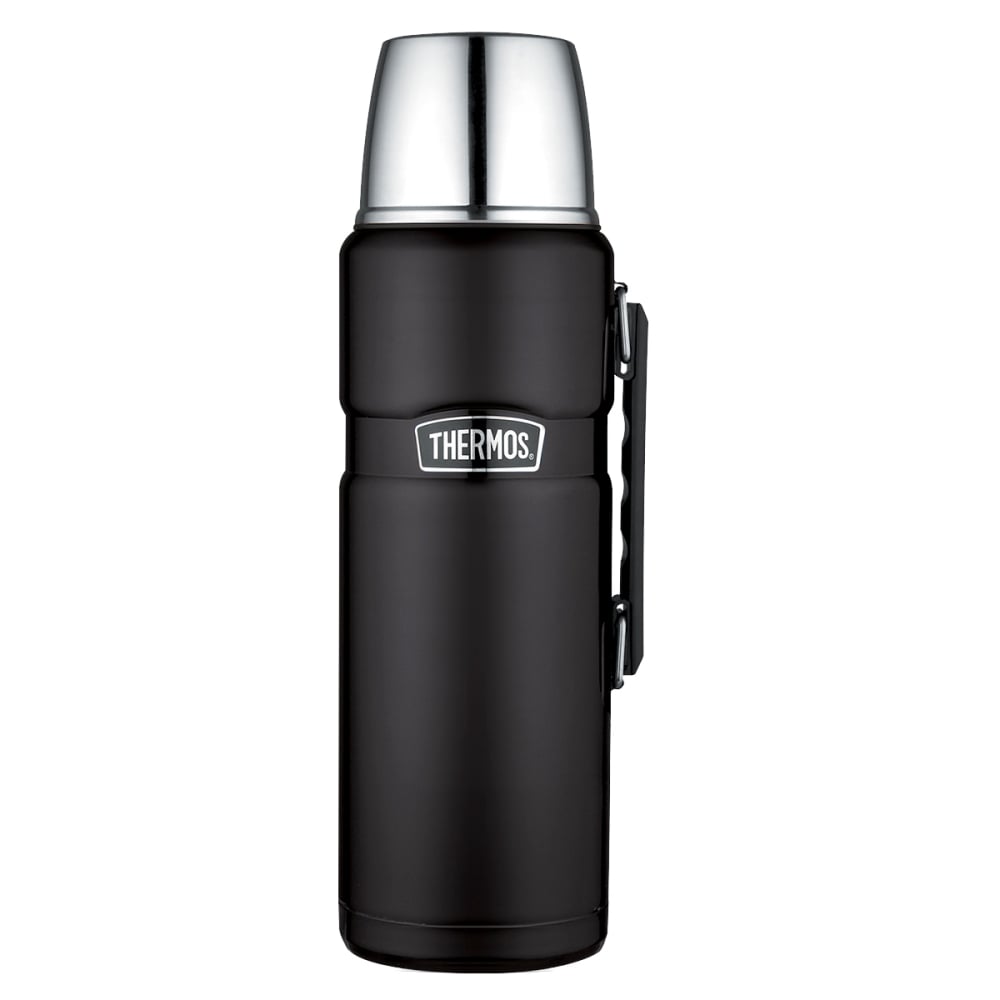 Termo Líquido Thermos King 2.0L Acero Inoxidable Negro