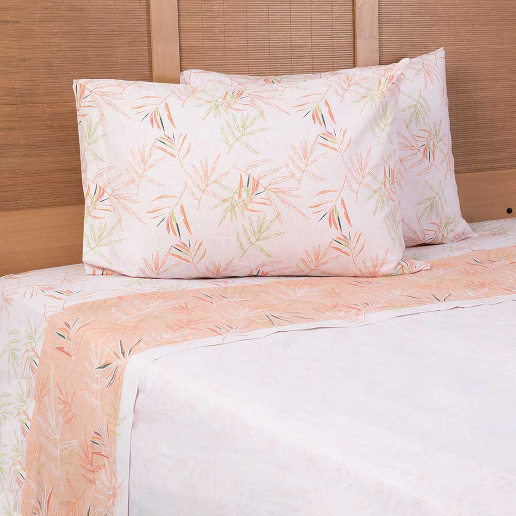 Juego de Sábanas Estampadas 144 Hilos 2 Plazas Mashini