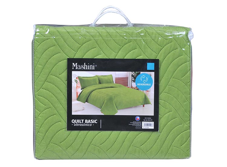 Quilt Cordoba Liso 2 Plazas Mashini
