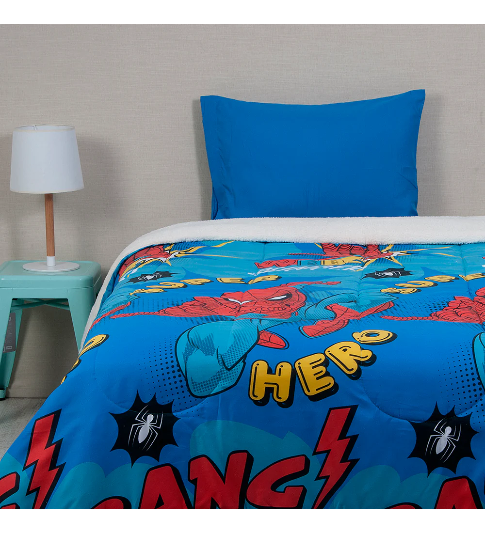 Plumón Infantil Sherpa  ¡Perfecto para Noches Frías!