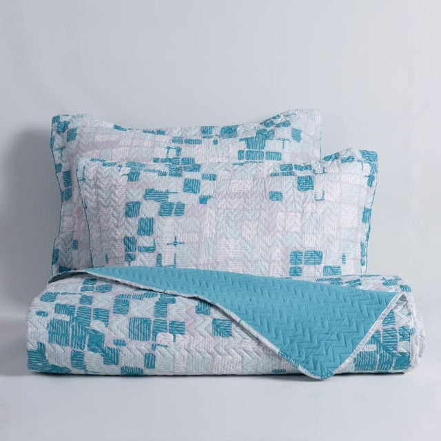 Quilt Microfibra Estampado 1.5 Plazas