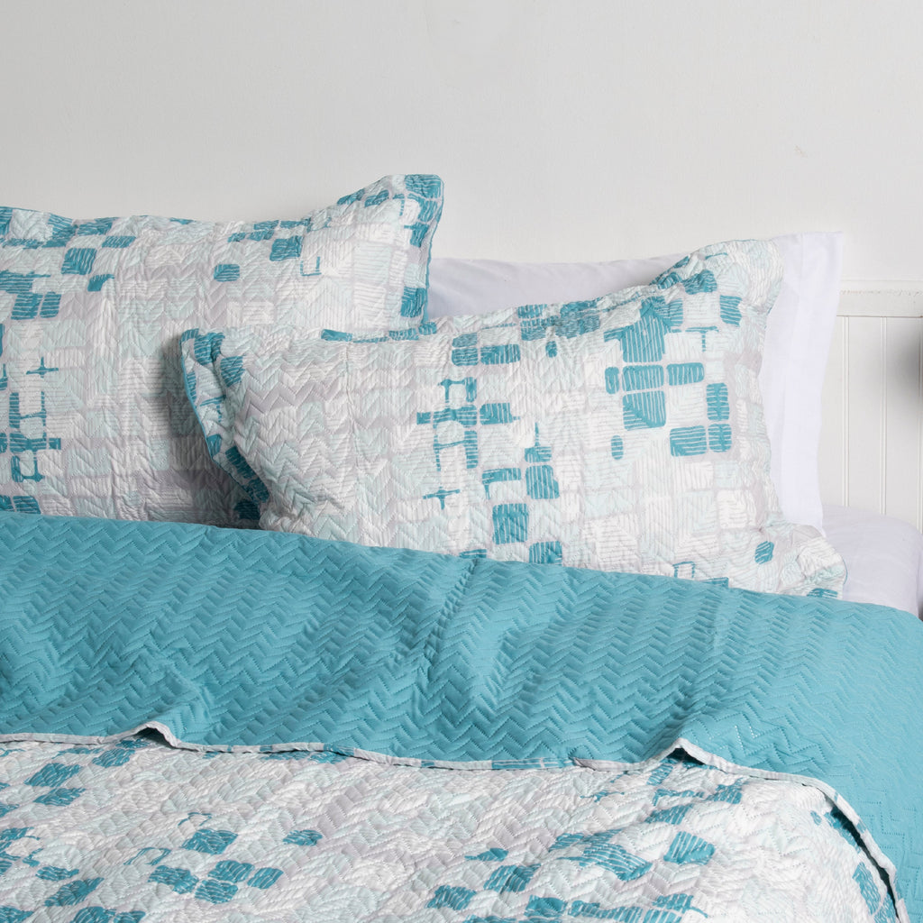 Quilt Microfibra Estampado 1.5 Plazas
