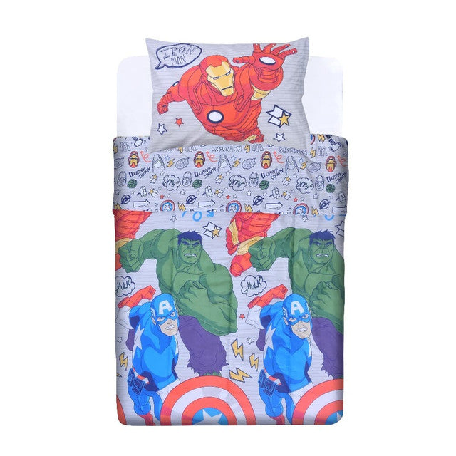 Plumón Microfibra Infantil 1.5 Plazas Avengers