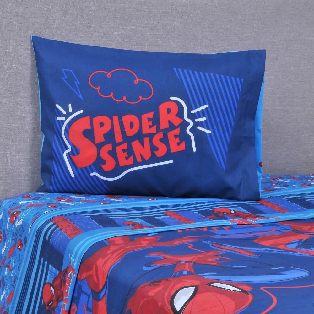 Juego de Sábanas Infantiles Microfibra 1.5 Plazas Spider Man