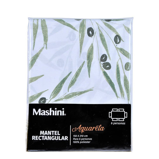 Mantel Rectangular 150x210 Acuarela