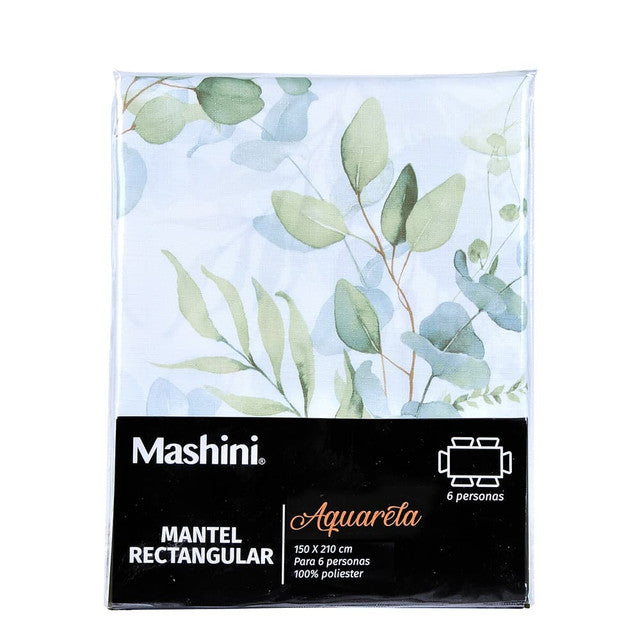 Mantel Rectangular 150x210 Acuarela