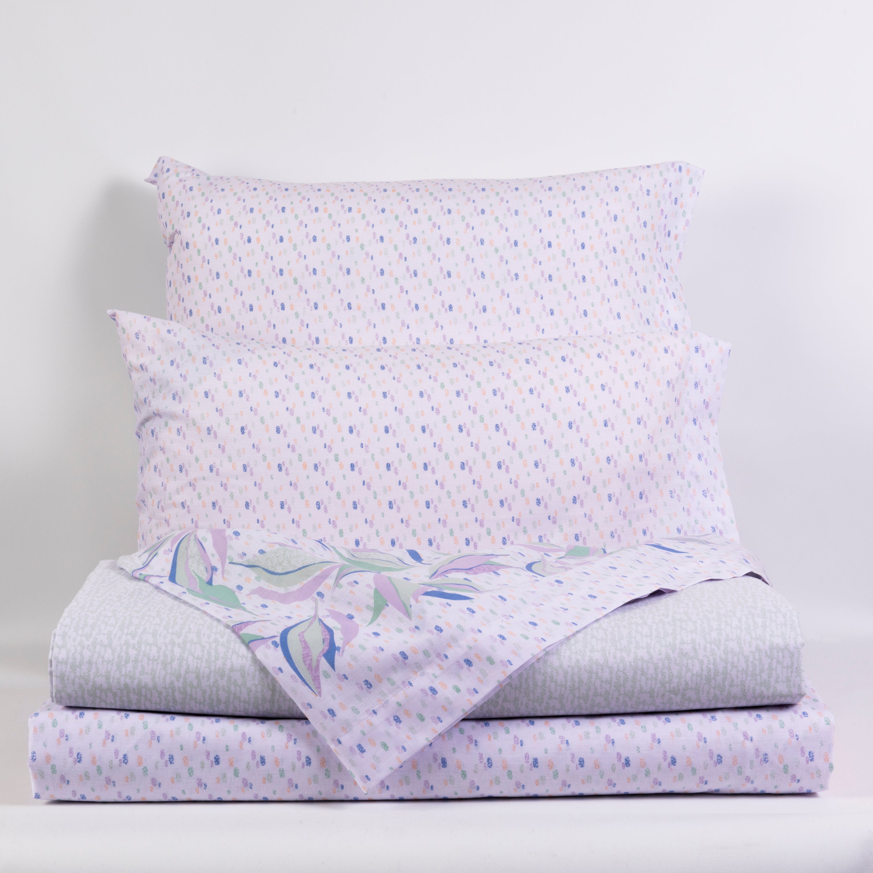 Juego de Sábanas Estampadas 144 Hilos King Mashini