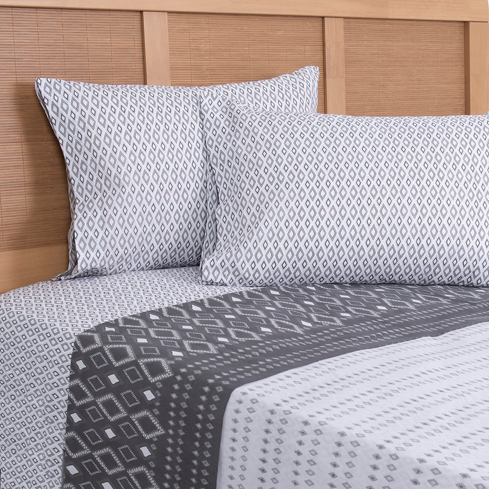 Juego de Sábanas Estampadas 144 Hilos King Mashini