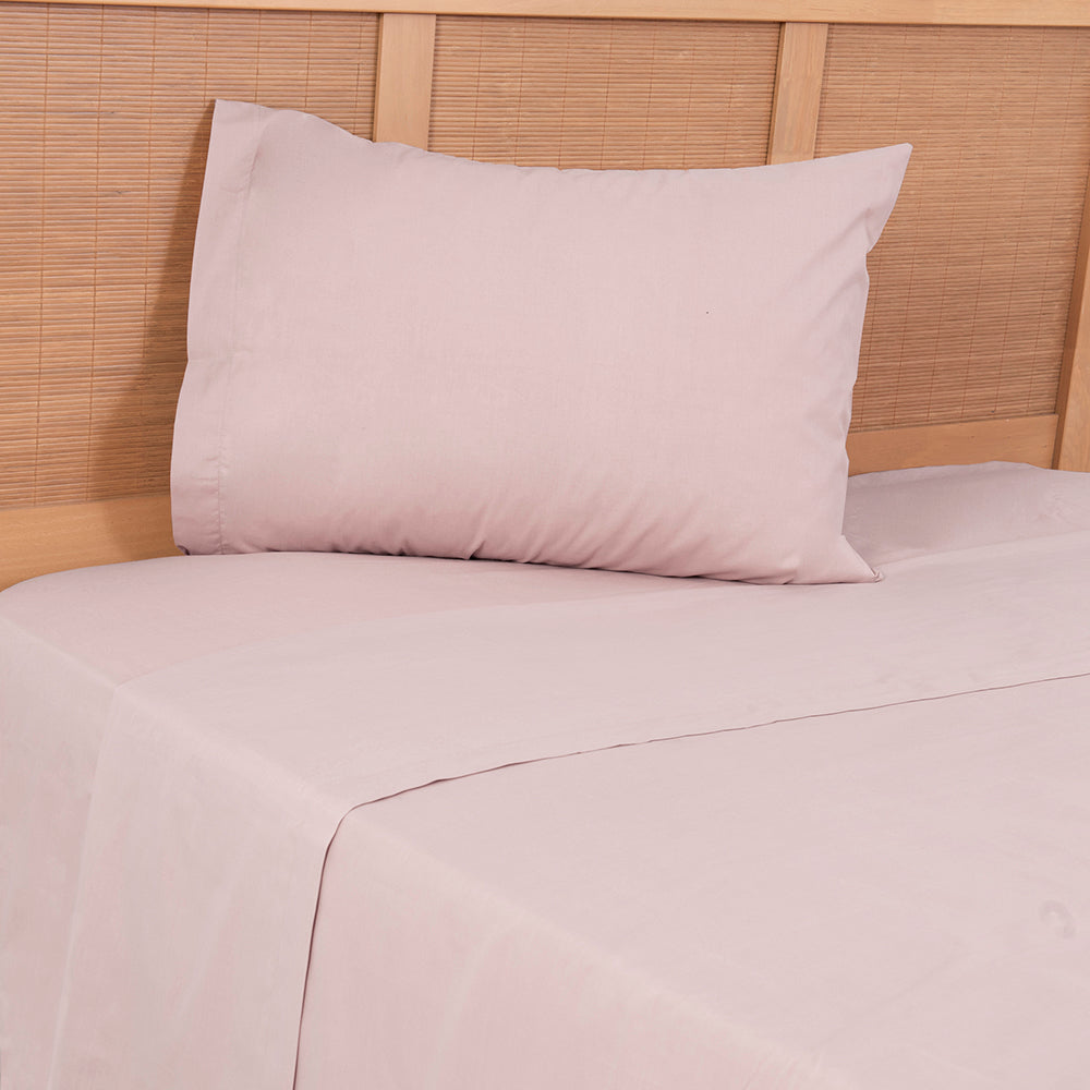 Juego de Sábanas Colores 144 Hilos 1.5 Plazas Mashini