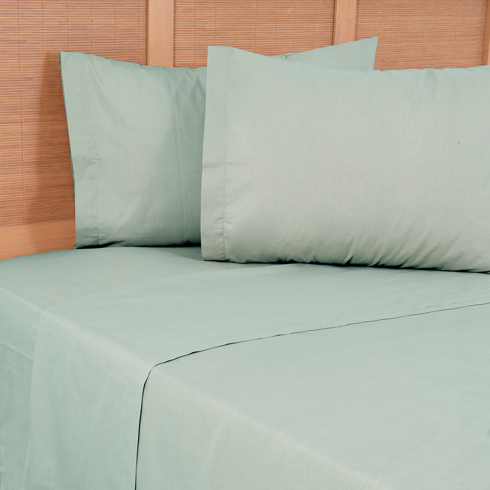 Juego de Sábanas Colores 144 Hilos 2 Plazas Mashini