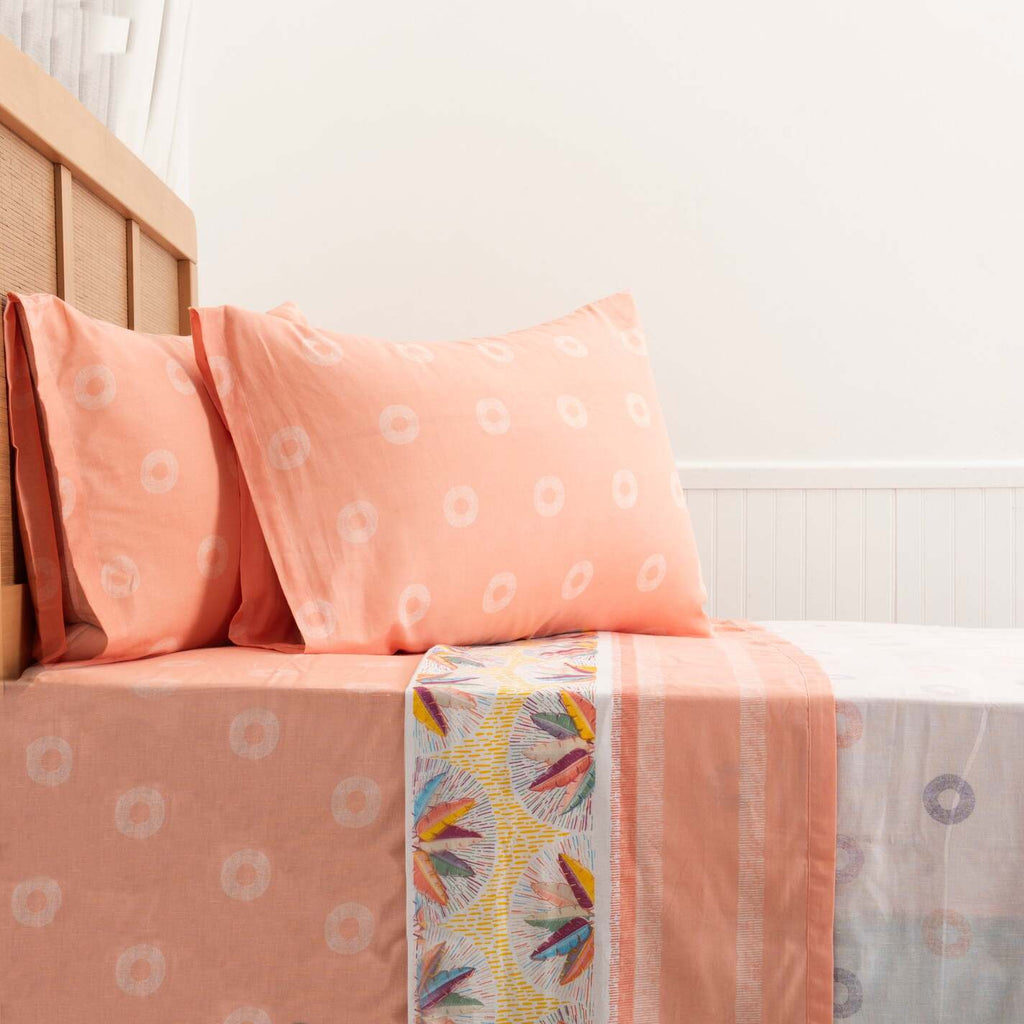 Juego de Sábanas Estampadas 144 Hilos King Mashini