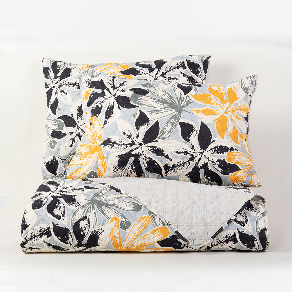 Quilt Microfibra Estampado 1.5 Plazas