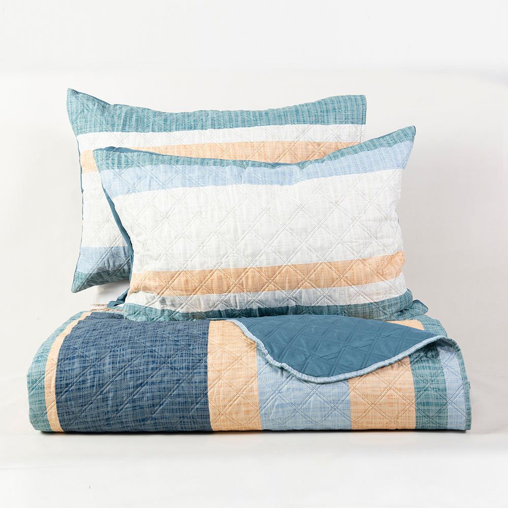 Quilt Microfibra Estampado 1.5 Plazas