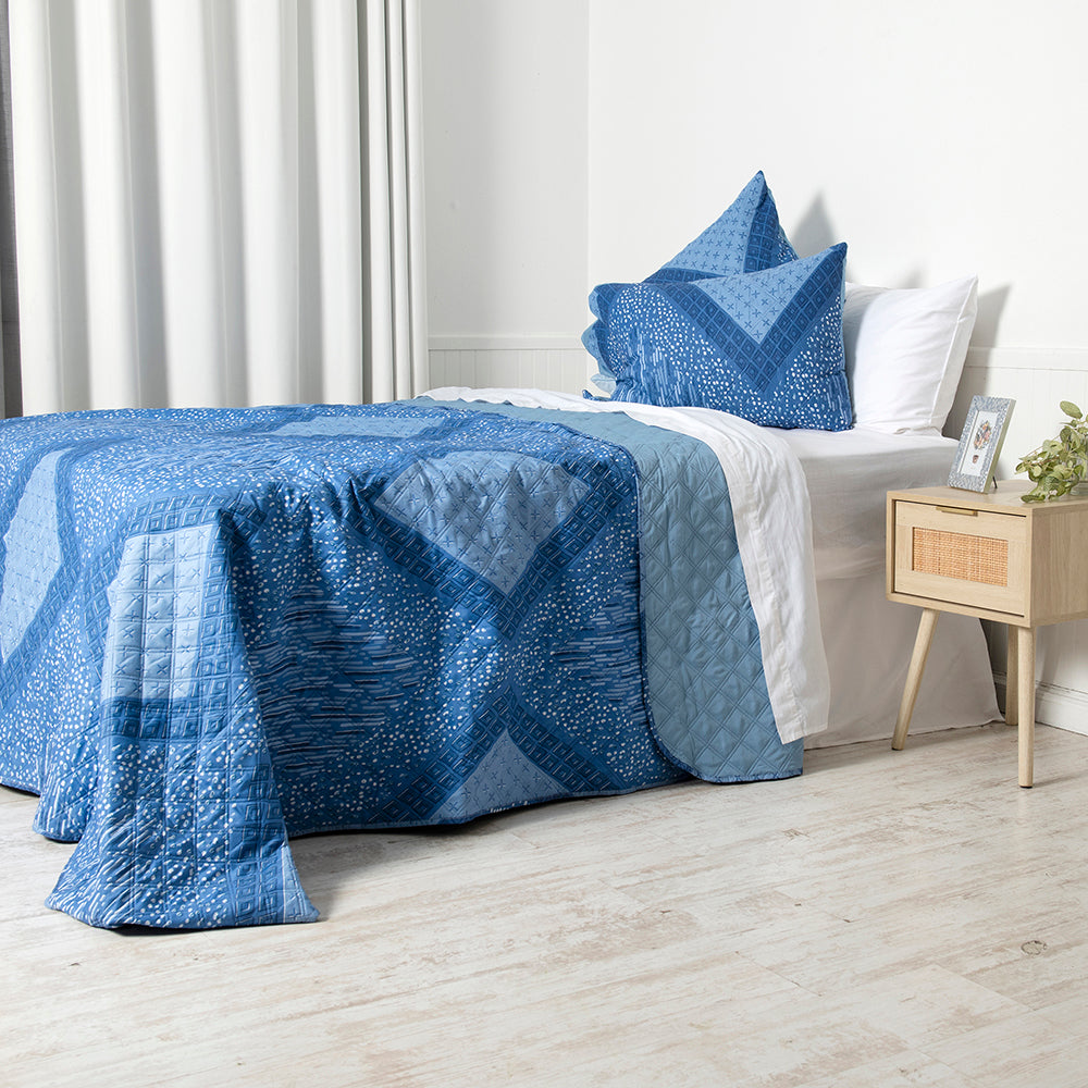 Quilt Microfibra Estampado 1.5 Plazas