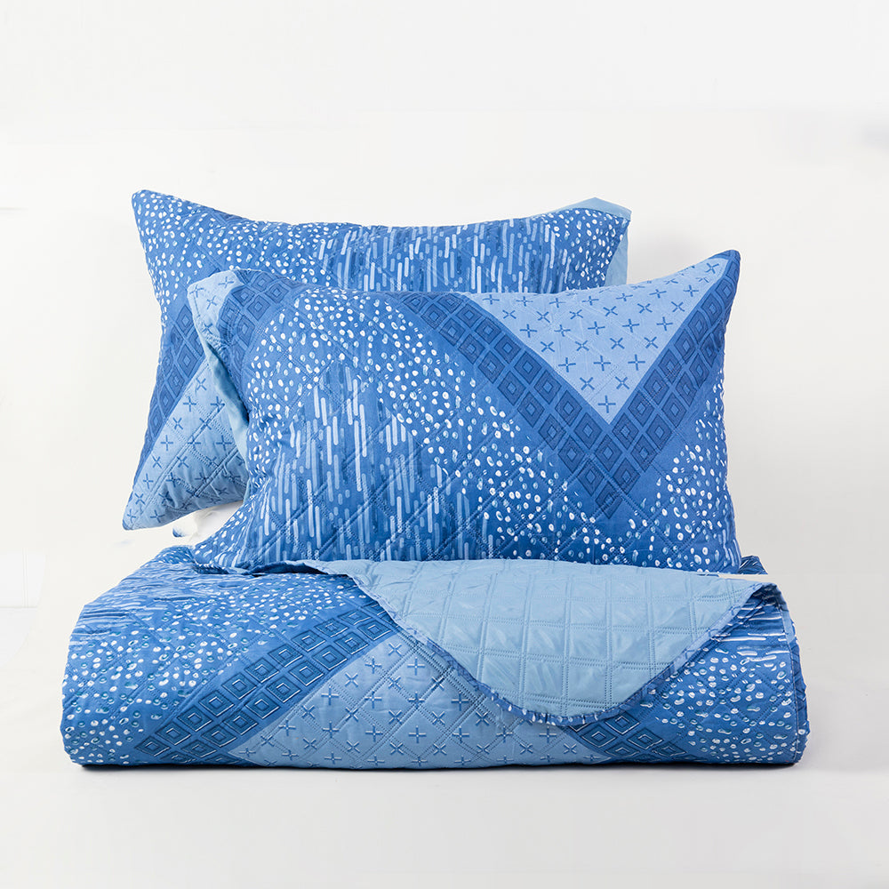 Quilt Microfibra Estampado 1.5 Plazas
