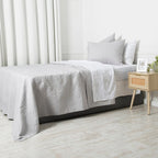 Quilt 1.5 Plazas Portugal Mashini Microfibra Reversible + Funda 50x70cm