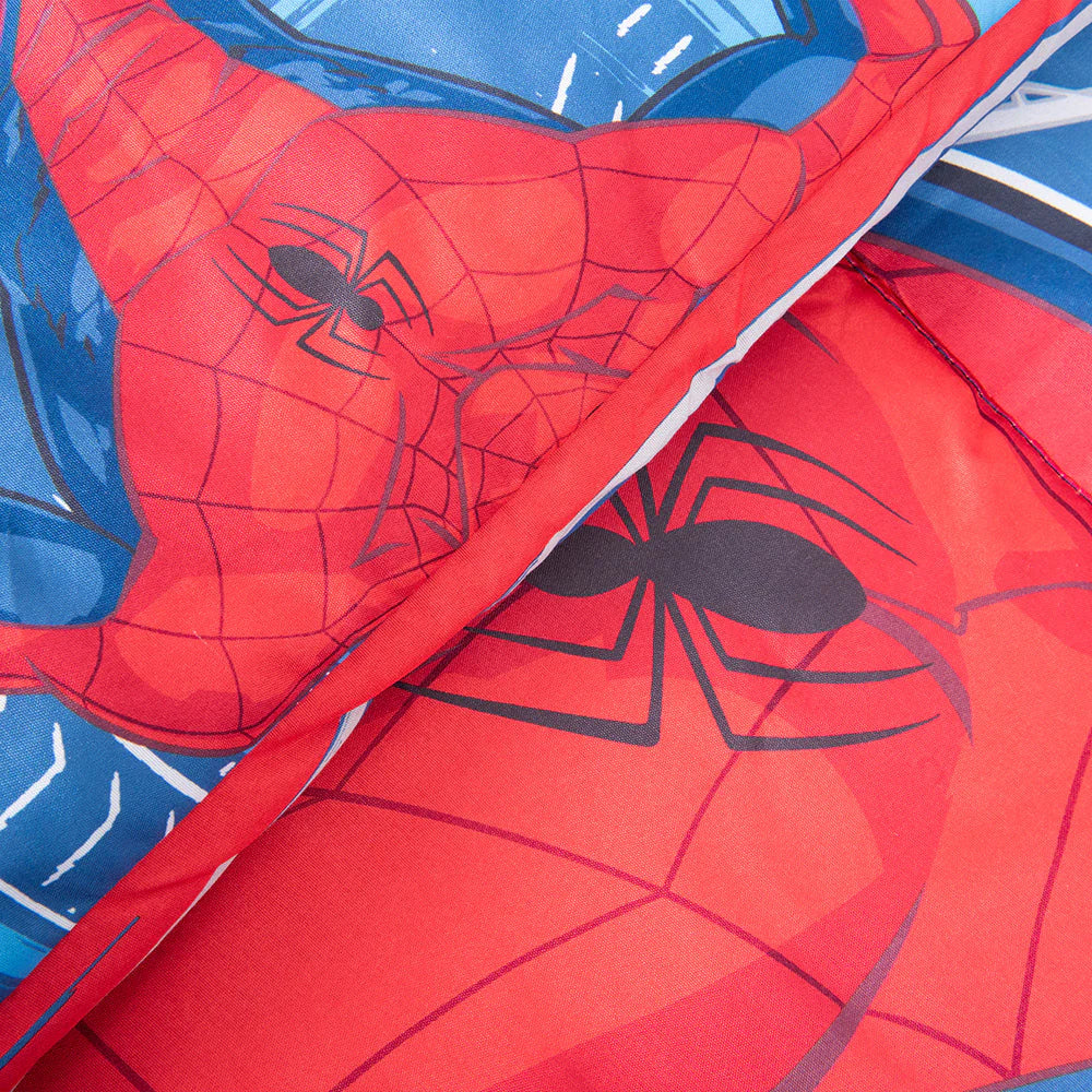 Plumón 1.5 Plazas Spiderman Azul