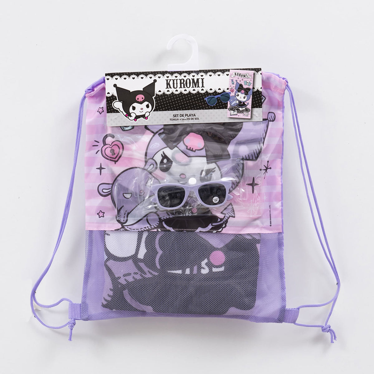 Set Toalla, Lentes de Sol y Bolso