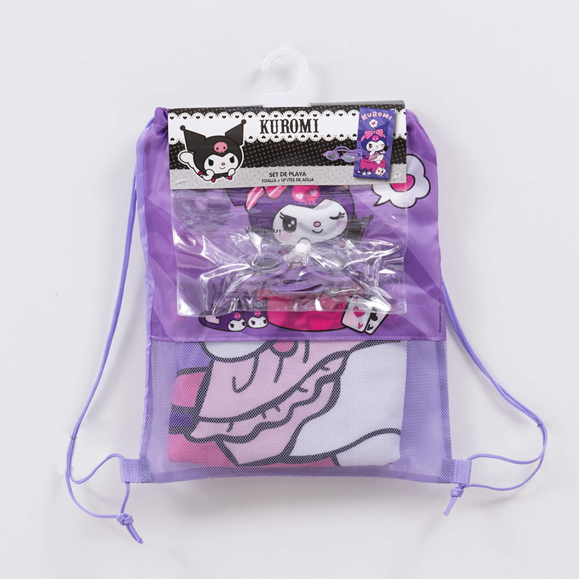 Set Infantil de Playa Toalla + Lentes de agua