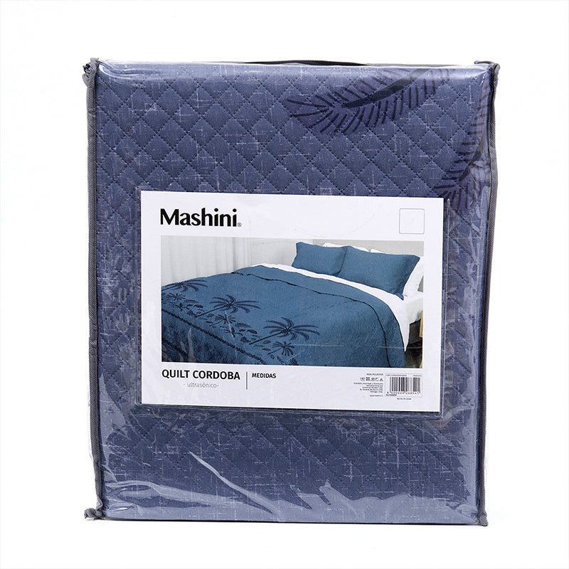 Quilt Cordoba Estampado 2.0 Plazas Mashini