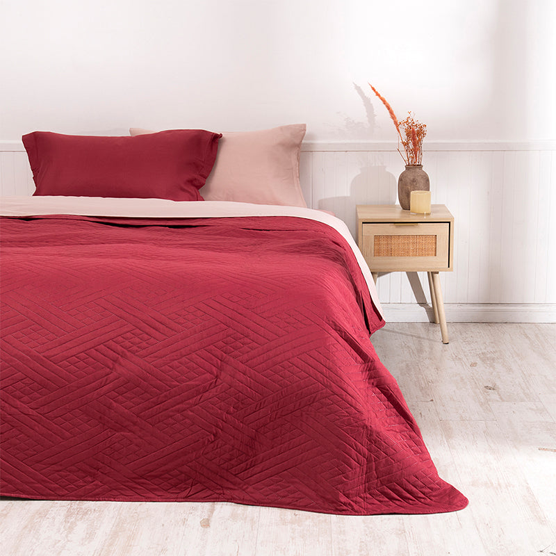 Quilt + Sábana Liso 1.5 Plaza – Mashini