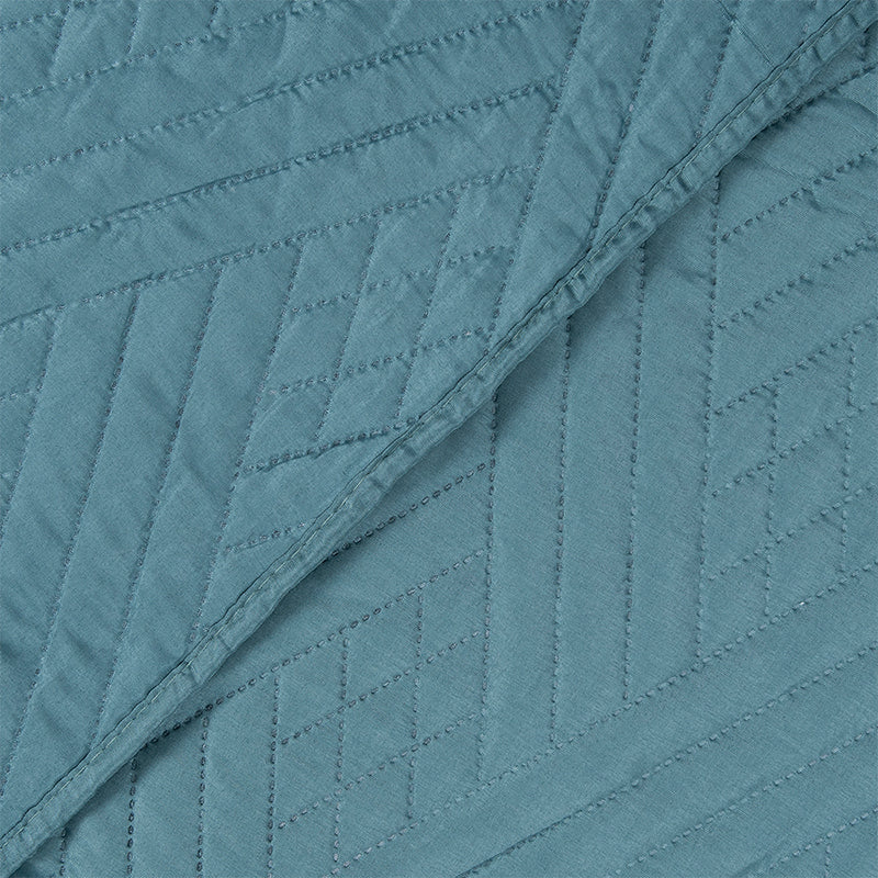 Set Quilt Liso + Sabana 2.0 Plazas Mashini