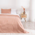 Quilt 1.5 Plazas Portugal Mashini Microfibra Reversible + Funda 50x70cm