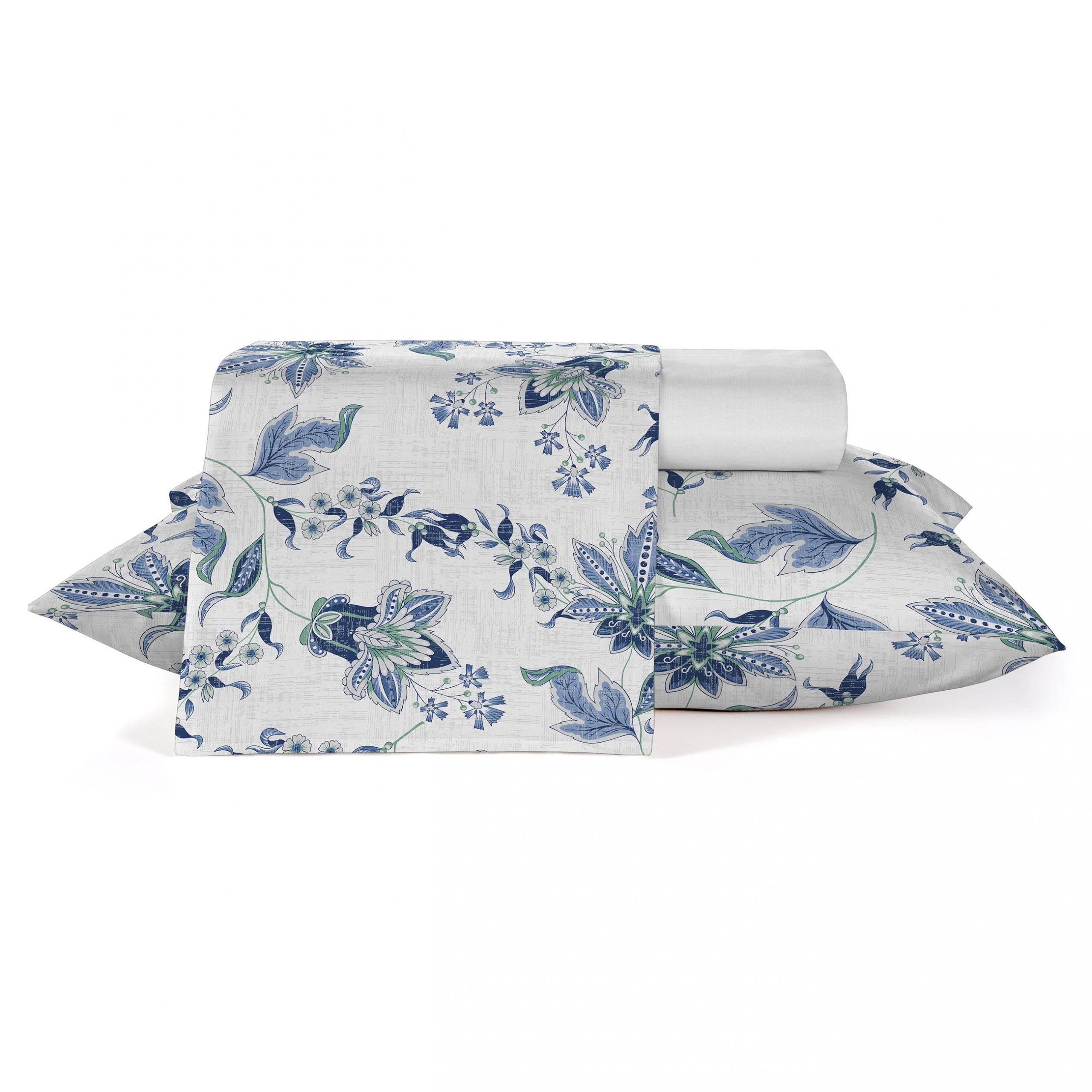 Juego de Sabanas Estampadas 150 Hilos 2 Plazas 100% Algodón