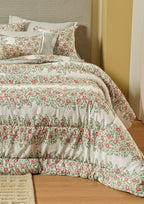 Plumón Reversible 2 Plazas 100% Algodón