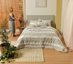 Plumón Reversible 2 Plazas 100% Algodón