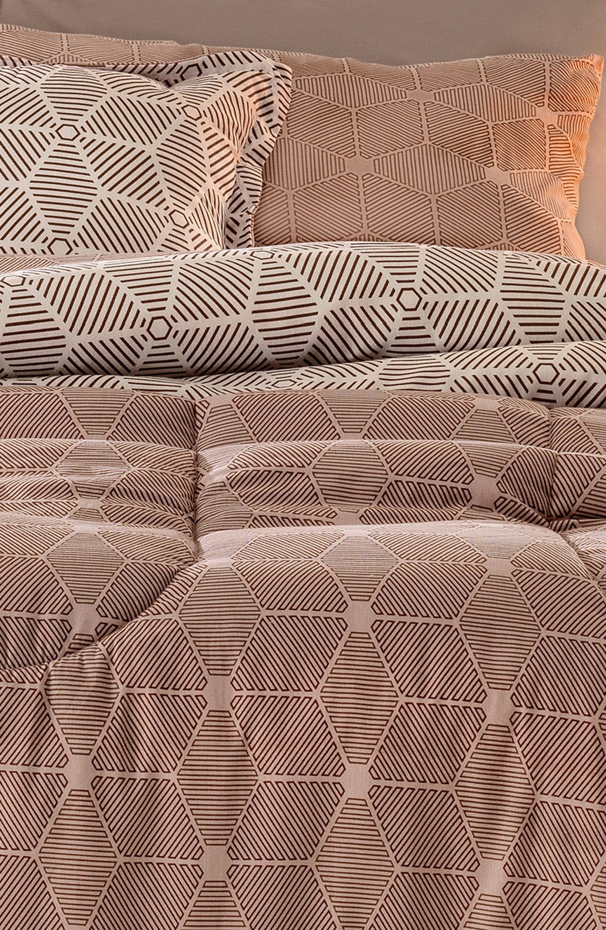 Plumón Reversible 2 Plazas 100% Algodón