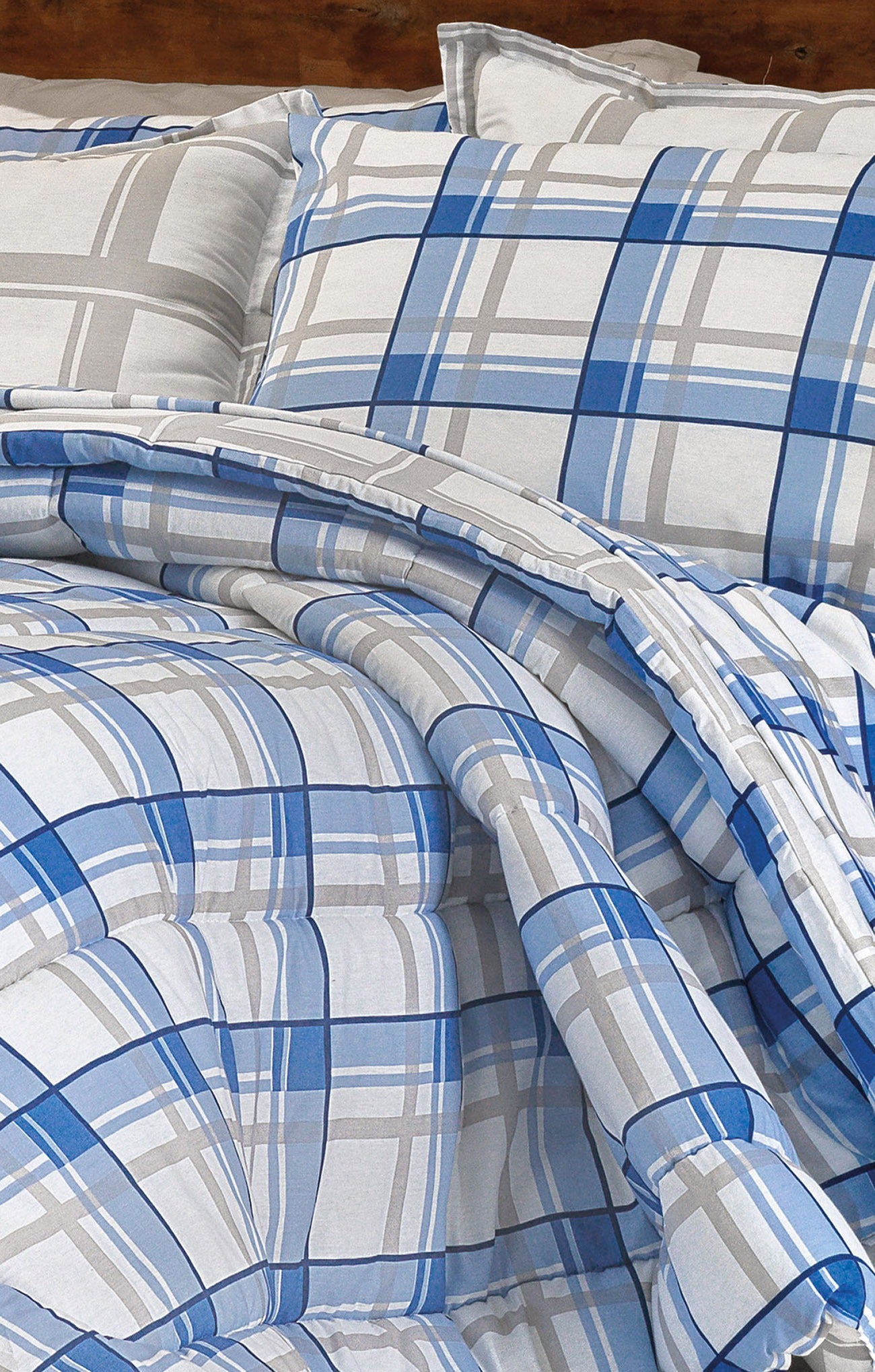 Plumón Reversible 2 Plazas 100% Algodón