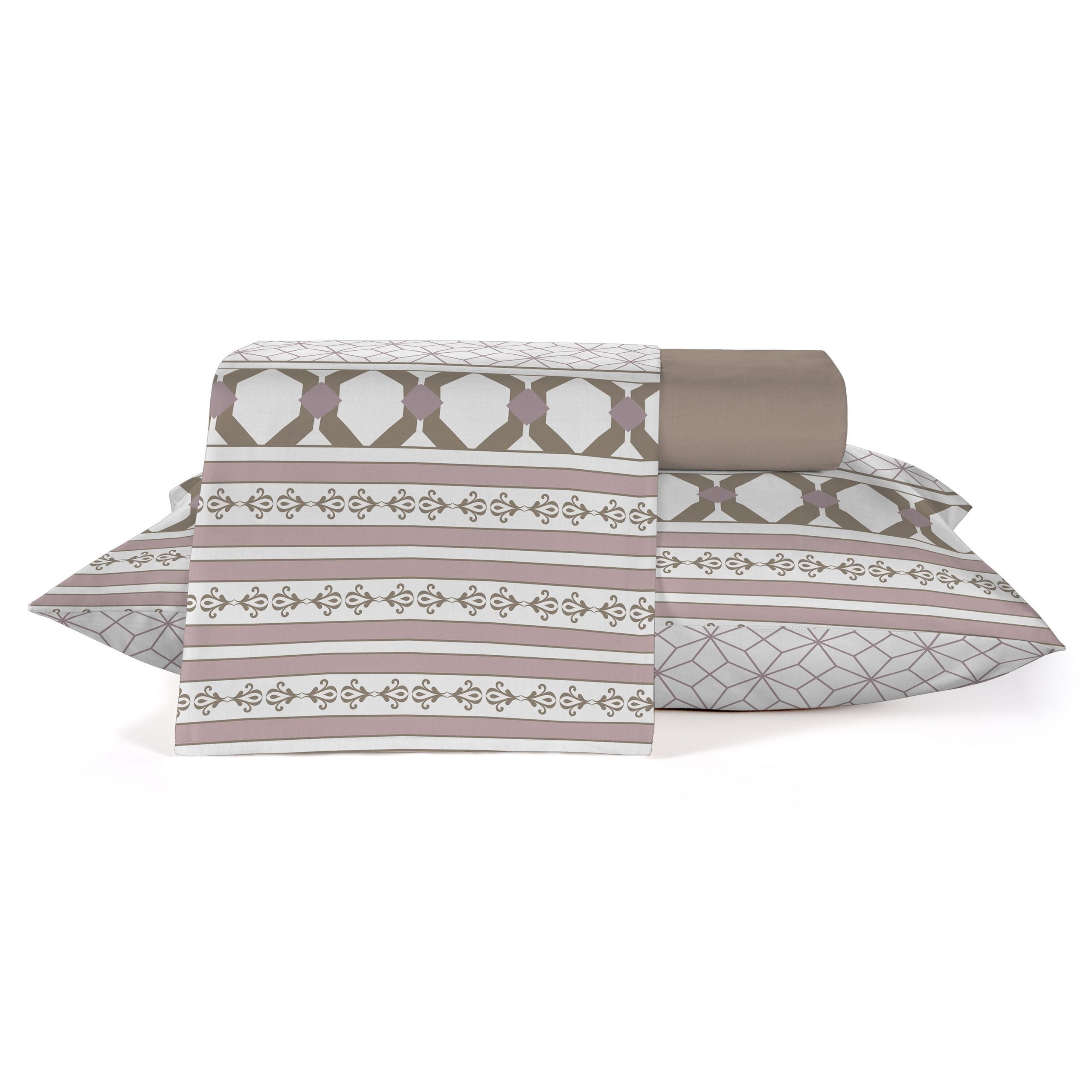 Juego de Sabanas Estampadas 150 Hilos 2 Plazas 100% Algodón