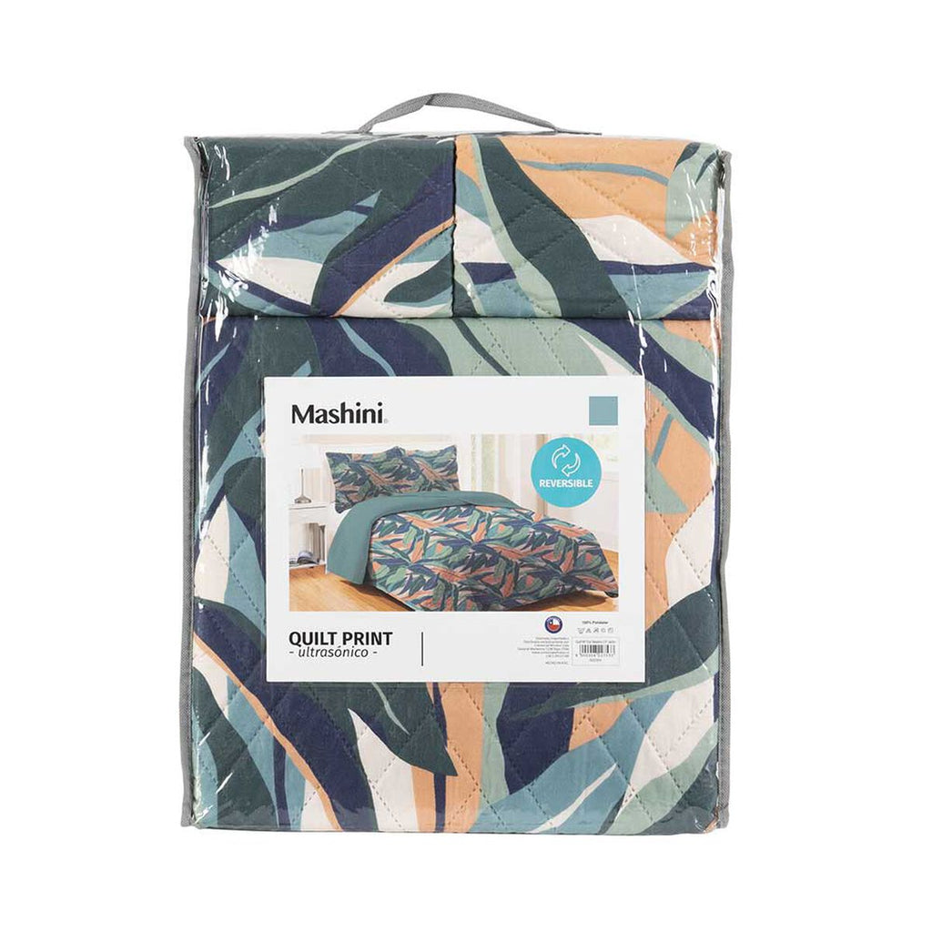Quilt Microfibra Estampado 1.5 Plazas