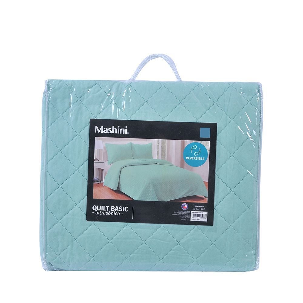 Quilt Cordoba Liso 2 Plazas Mashini