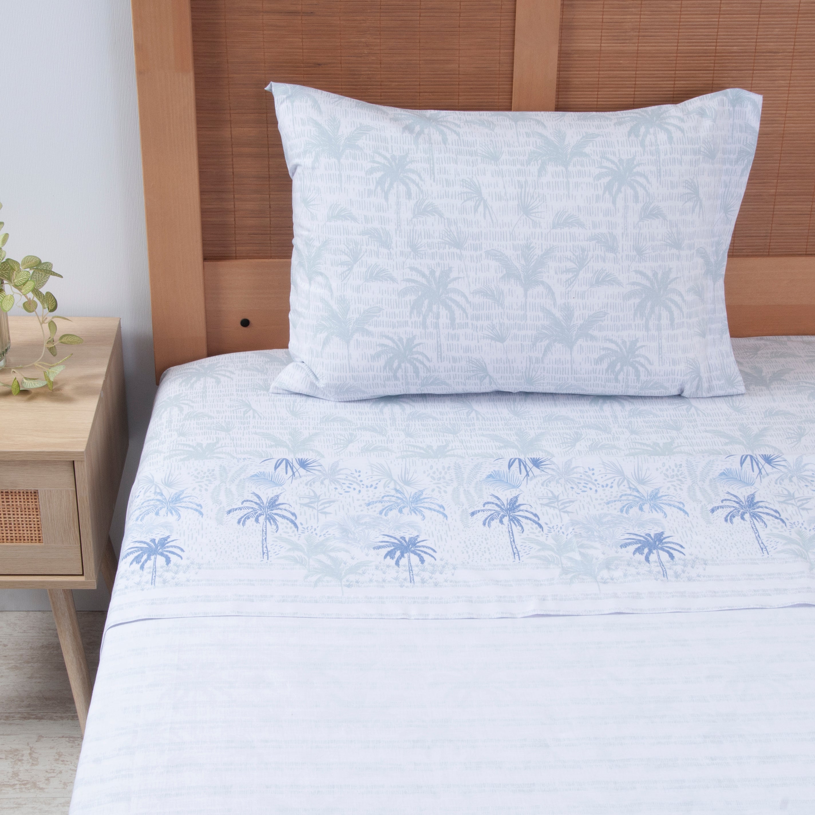 Juego de Sábanas Estampadas 144 Hilos 1.5 Plazas Mashini