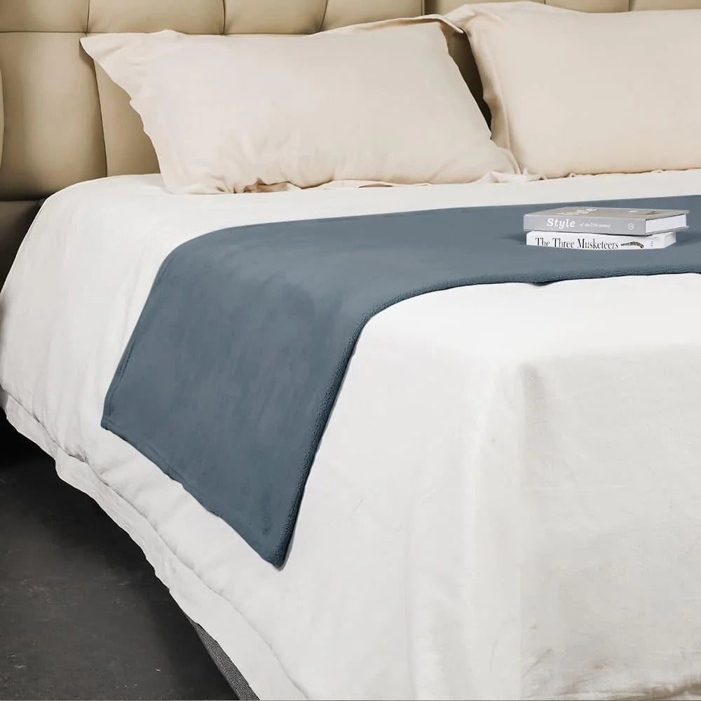 Manta Coral Fleece Ultra Suave Chantilly 125x150 cm
