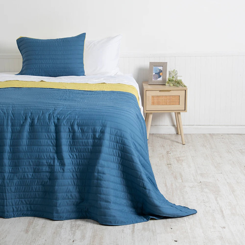 Quilt Microfibra 1.5 Plazas Toledo Bicolor