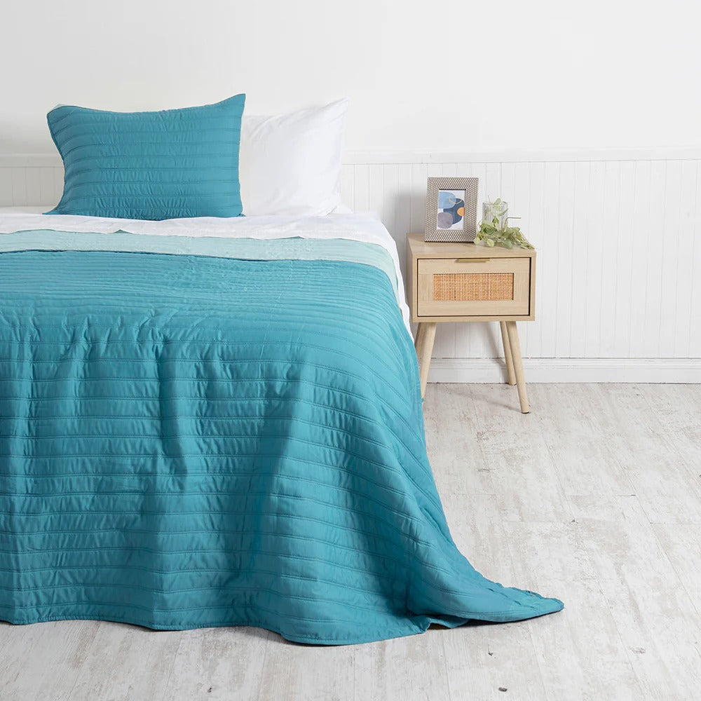 Quilt Microfibra 1.5 Plazas Toledo Bicolor