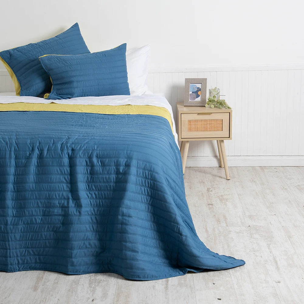 Quilt Microfibra 2 Plazas Toledo Bicolor