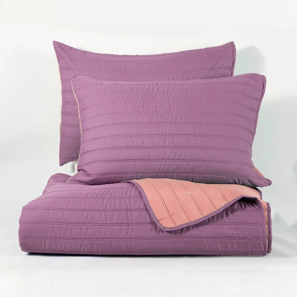 Quilt Microfibra 2 Plazas Toledo Bicolor