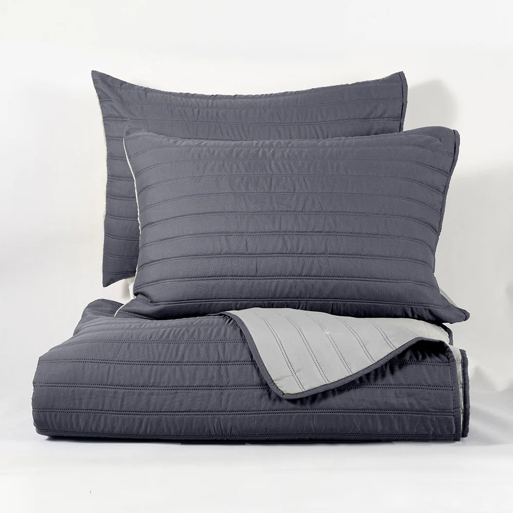 Quilt Microfibra 1.5 Plazas Toledo Bicolor