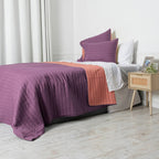 Quilt Microfibra 1.5 Plazas Toledo Bicolor
