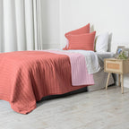 Quilt Microfibra 1.5 Plazas Toledo Bicolor