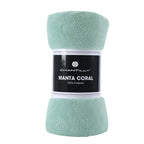 Manta Coral Fleece Ultra Suave Chantilly 125x150 cm