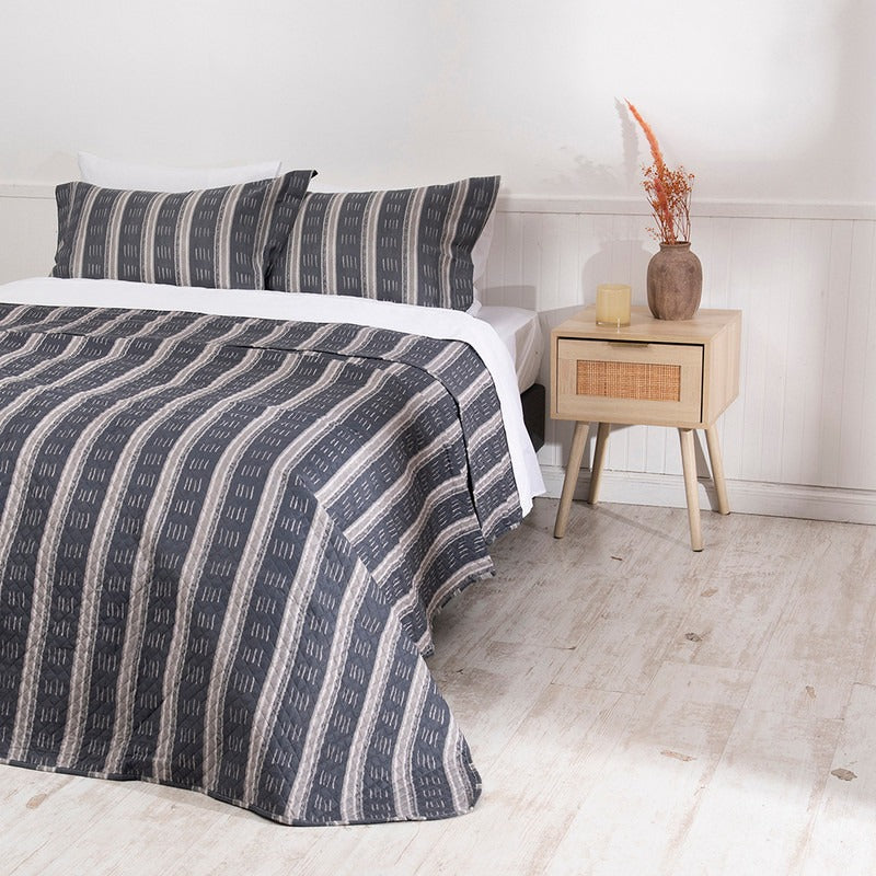 Quilt Microfibra Estampado King Cordoba