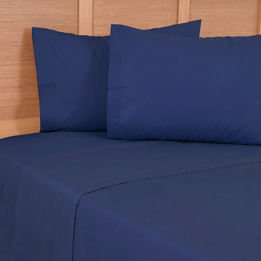 Juego de Sábanas Colores 144 Hilos King Mashini